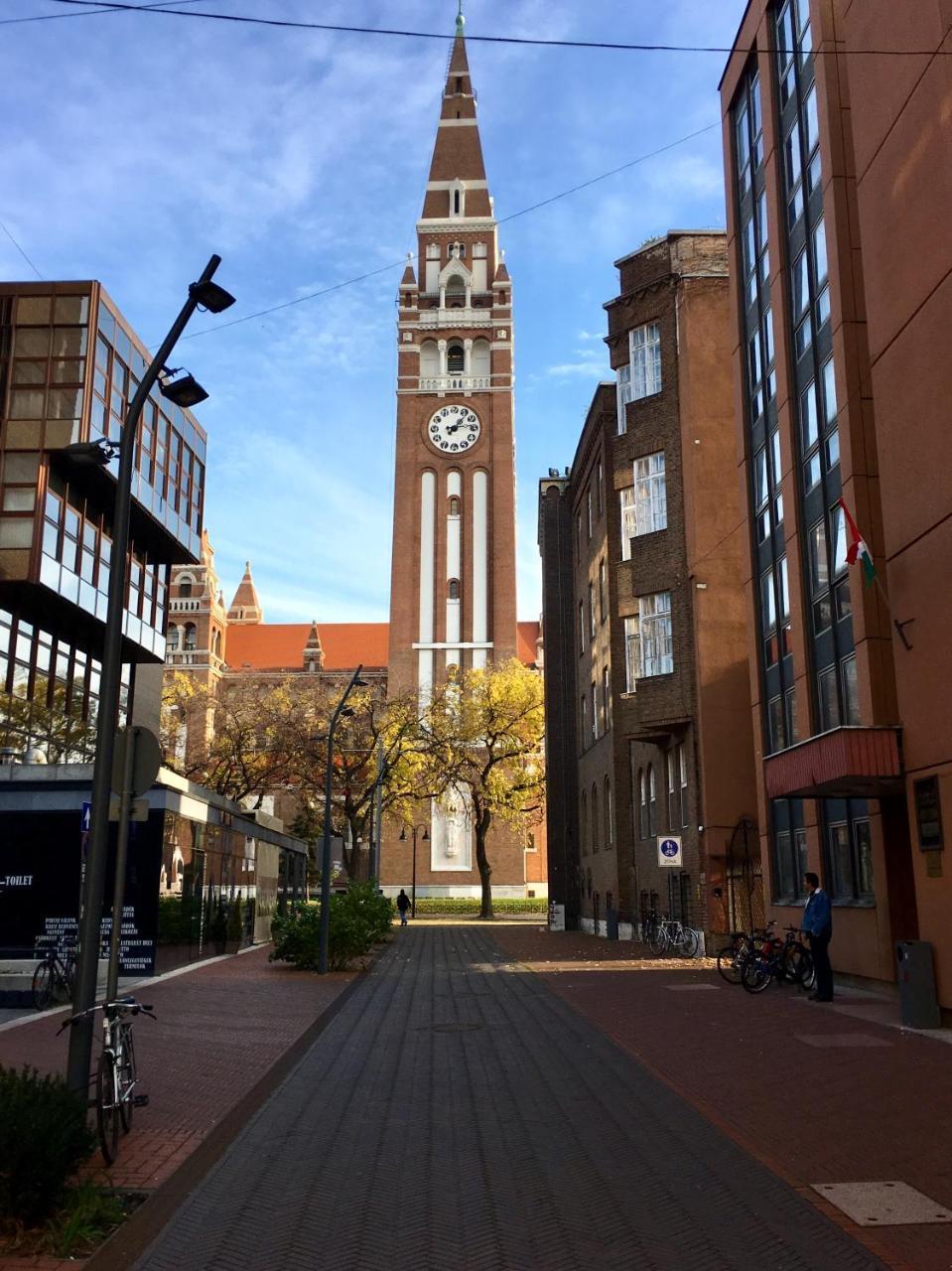 Gutenberg Apartments Szeged Exteriör bild